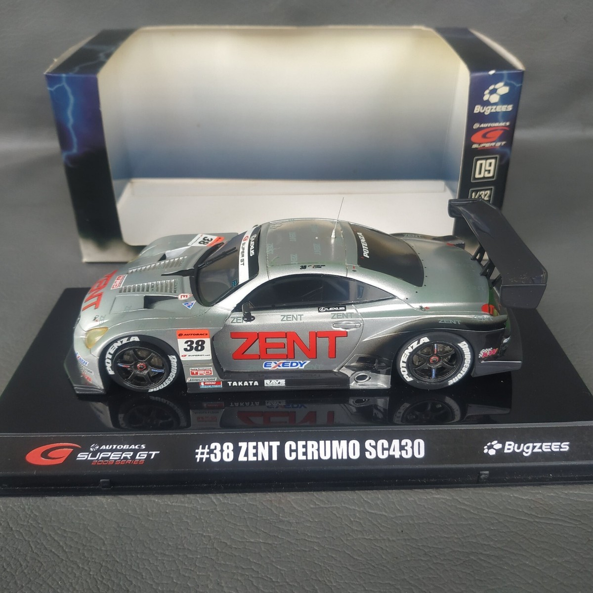 BUGZEES 1:32 Lexus SC430 Zent Cerumo #38 SGT500 2009 | eBay BUGZEES 1:32 Lexus SC430 Zent Cerumo #38 SGT500 2009 | eBay