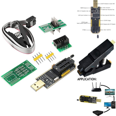 USB-Programmierer CH341A SOP8-Clip EEPROM Flash BIOS-Programmiermodul