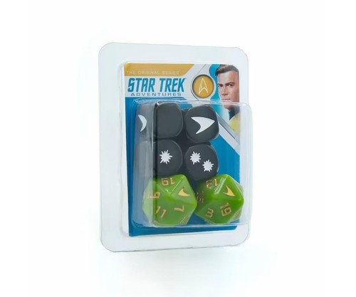 STAR TREK ADVENTURES KIRK'S TUNIC DICE BLISTER New - Picture 2 of 4