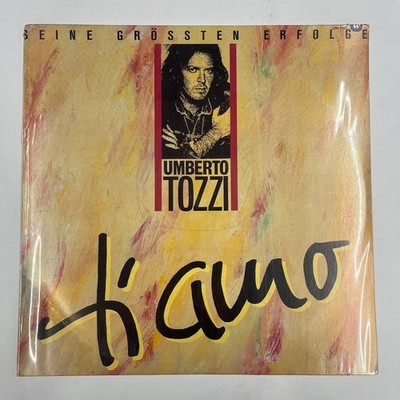 UMBERTO TOZZI - TI AMO - 1990 MEXICAN LP ALBUM FACTORY SEALED, POP ROCK