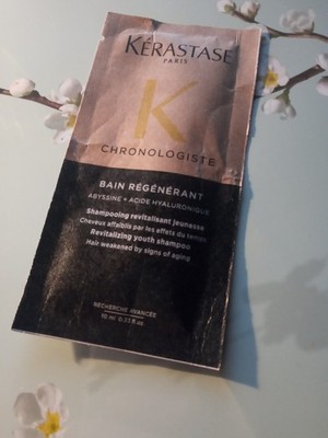 10 ml Kérastase Chronologiste Bain Régénérant Shampoo Abyssine + Hyaluronsäure