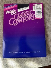 Hanes Too Pantyhose Classic Comfort Control Top Size AB Style 083 Classic Navy