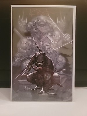 TMNT: LAST RONIN LOST YEARS  #2 INHYUK LEE VIRGIN VARIANT  SIGNED  KEVIN EASTMAN