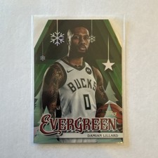 Topps Holiday 2025-26 Damian Lillard EV-DL Evergreen Insert Milwaukee Bucks