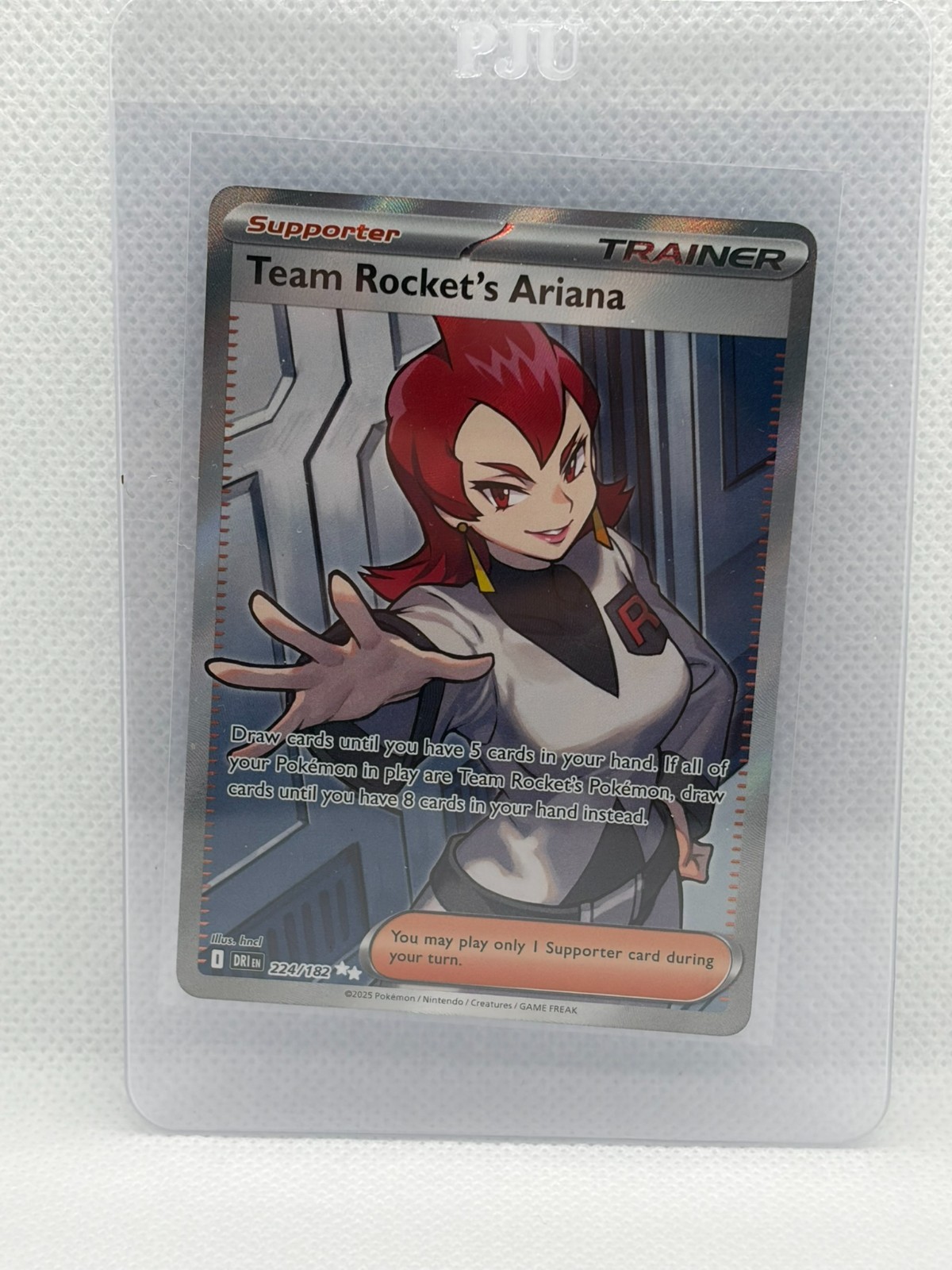 Team Rocket's Ariana #224/182 Pokemon Destined Rivals