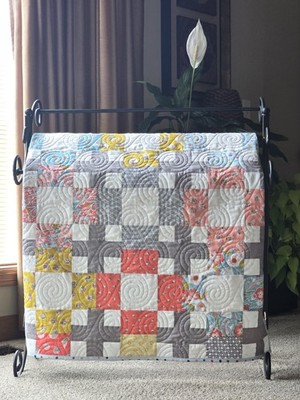 New Baby Girl Handmade Quilt Shower Gift
