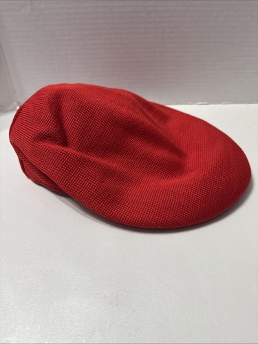Vintage TLS Classic Herren Sommer rot Cabby Zeitungsjunge Medium leicht gebraucht, in einwandfreiem Zustand - Bild 1 von 11