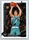 KON KNUEPPEL 2025 Topps ROOKIE  Autographed NBA card TTM/IP signature
