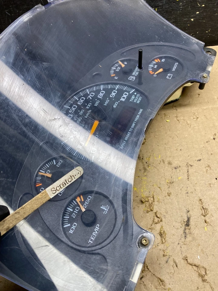 Chevrolet Astro 2000 a 2005 velocímetro calibre clúster ECM U5475 DG Foto 2 de 4