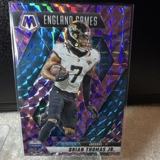 2025 Panini Mosaic BRIAN THOMAS JR. Intl. Games PRIZM #256 Jaguars NFL