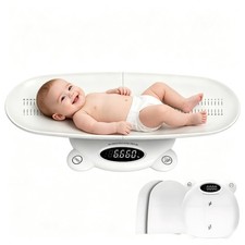 Multi-Function Digital Baby Scale for Infants, Toddlers  Pets - LED Display, Ho