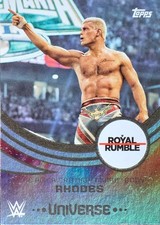 2025 Topps Universe WWE #202 The American Nightmare Cody Rhodes 