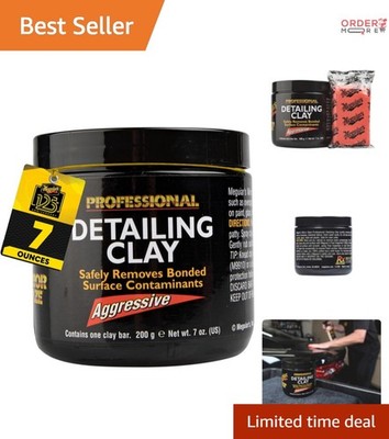 Car Detailing Clay Bar Zirconia Alumina 200g Removes Contaminants Safe on Paint