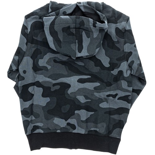Fox Racing Youth Camo Pack Fleece Zip Hoodie Warm Soft Pockets Comfort Black - Picture 2 of 3