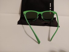 Occhiali Da Sole Da Uomo Polarizzati Occhiali Da Sole BioHazard Da Uomo - Lenti Blu, Montatura Nera Avvolgente, Protezione UV400 Totale Occhiali Protezione UV400