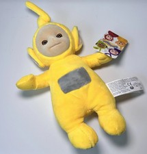 Teletubbies Talking Laa-Laa 12 Plush Flocked Face 2016 Spin Master No Sound NWT