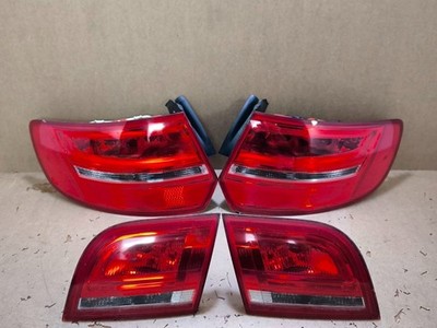 Audi A3 8P GENUINE 08-12 Sportback Rear Tail Lights Lamps Body & Bonnet Garnish