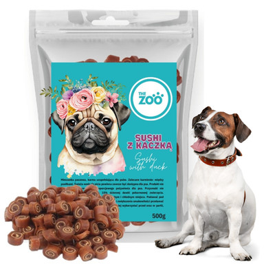 THE ZOO Hundesnack mit Ente 500 g Hundesnack Kausnack Kauartikel für Hunde