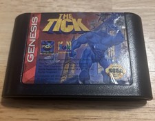 The Tick Sega Genesis Fox Super Hero Comic Cartridge Only Tested.