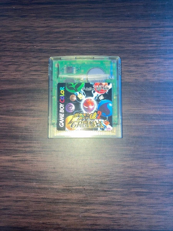 POKEMON CARD GB 2 GR Game boy Color Game software Nintendo Japan Tested W/Box - Image 3 of 4