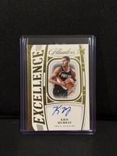 2023-24 Panini Flawless Kris Murray Excellence Gold Auto /10 RC Rookie