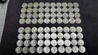 2 (TWO) Rolls of 1964 Silver uncirculated quarters 90% Silver