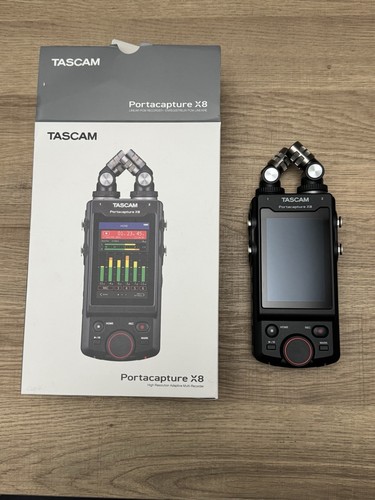 TASCAM Portacapture X8 High-Resolution Adaptive Multi-Recorder