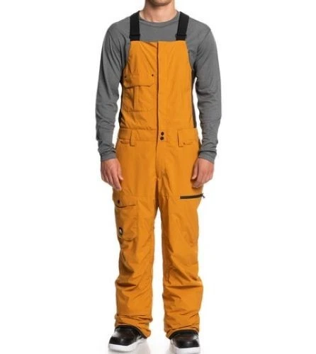 QUIKSILVER Men's UTILITY BIB Snow Pants - CNR0 - Small - NWT - LAST ONE