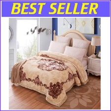 2 Ply Soft Korean Mink Quilt 86x95 inches - Ideal for Cozy Naps & Cold Nights