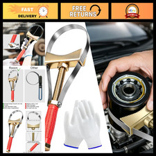 Adjustable Heavy Duty Oil Filter Wrench 3.5-5.5 Steel Strap Tool For Easy Rem Adjustable Heavy Duty Oil Filter Wrench 3.5-5.5 Steel Strap Tool For Easy Rem