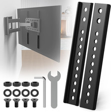 TV Mount Extension Bracket,Vertical VESA Mount Extender Bracket Kit for Low Vesa