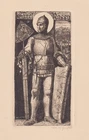 Matthäus Schiestl - Sanct Rasso König Etching 1895