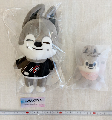 Stray Kids Skzoo Bang Chan Wolf Chan Plush Set 10cm SKZ 5'CLOCK w