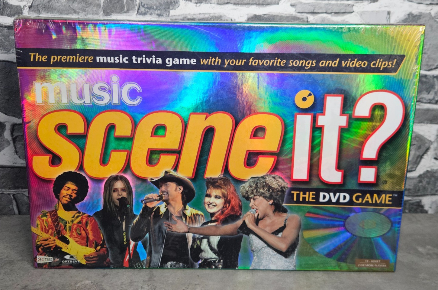 Scene It Game Music DVD Trivia Mattel 2006