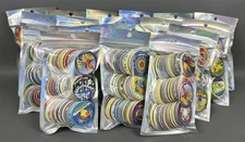 Pogs 90's Milk Caps Random Pack of 75 Surfing