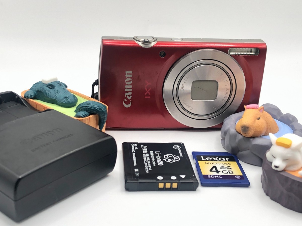 olympus μ-10　Canon IXY 200、 DIGITAL　500 Canon IXY 200 20MP Compact Digital Camera - Red for sale