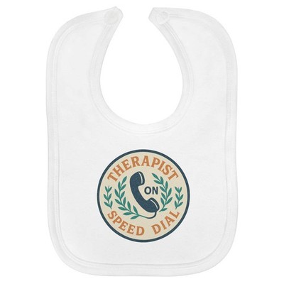 Baby-Lätzchen ''Therapist On Speed Dial'' aus weicher Baumwolle (BI00064822)