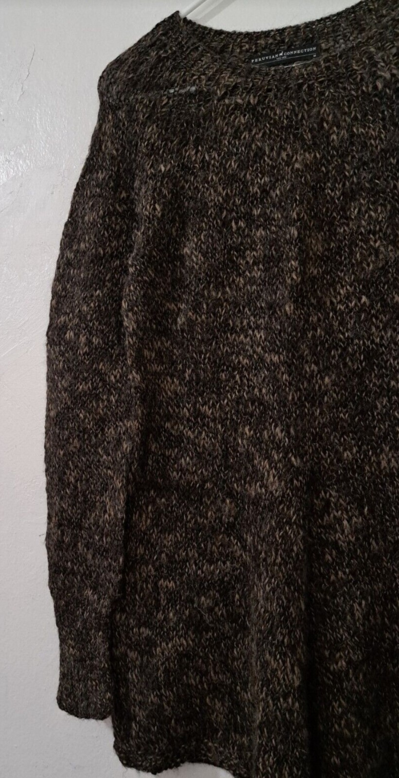 Peruvian Connection Womens Medium 100% Alpaca Swe… - image 3