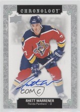 2018 Upper Deck Chronology Franchise History Rhett Warrener #FH-FL-RW Auto xp6