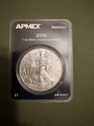 New ListingAPMEX 2018 1 oz 0.999 Silver American Eagle $1 Business Uncertified