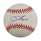 Jim Thome Cleveland Guardians Autographed OMLB Baseball JSA COA