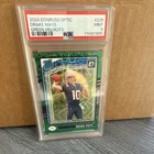 Panini Donruss Optic Rated Rookie Green Velocity Drake Maye #229 PSA 9 Patriots