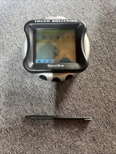 Touch Solitaire Handheld Game by Excalibur Electronics Model 470 ET Tested 