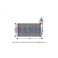WäRmetauscher Innenraumheizung FüR VW Transporter IV Bus 2.5 TDI 1.9 TD Skoda