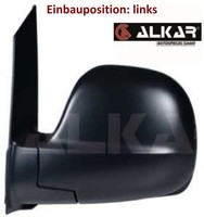 Alkar 9231969 AußEnspiegel Links Spiegel AußEn FüR Mercedes-Benz