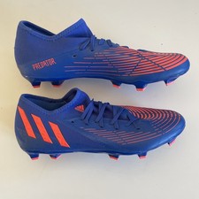 Adidas Predator Edge.1 Low FG H02954 Blue Red Mens Soccer Cleats USED ONCE