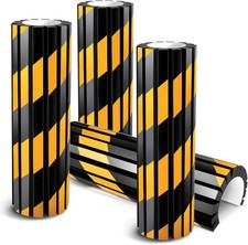 4 Pack Garage Wall Protector, Reflective Foam Garage Bumpers for Parking Yellow