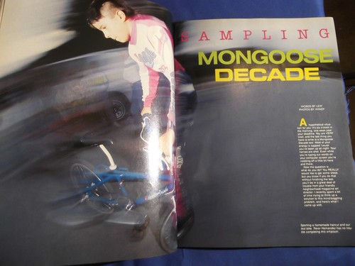 FREESTYLIN'/BMX ACTION MAGAZINE-MAY 1988-TERRY JENKINS-AFA MASTERS-MONGOOSE DECA - Picture 6 of 7