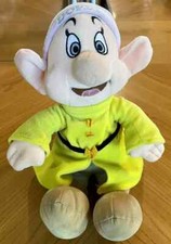 Dopey 12 Dwarf Authentic Disney Store Exclusive Stuffed Plush Snow White Y5