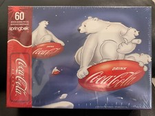 Springbok 60 piece jigsaw puzzle NIB "Polar Fun" - Coca Cola